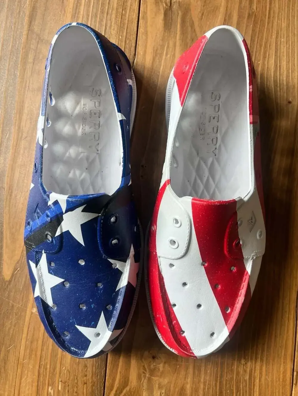 Sperry Top-Sider A/O Float Americana Stars and Stripes Boat Shoes